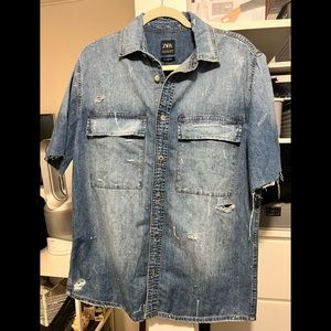 Zara Denim Shirt